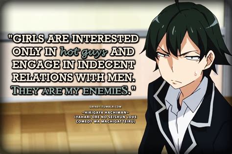 Hikigaya Hachiman Quotes