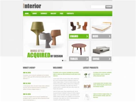 20+ Furniture eCommerce Website Templates Free Download