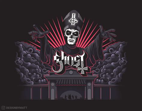 Old artwork I made for when Ghost came to Gothenburg : r/Ghostbc