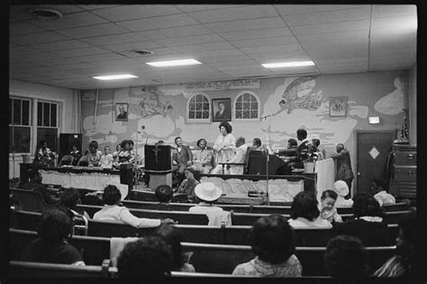Church service in the Negro church, Woodville, Greene County, Georgia, October 1941. - PICRYL ...