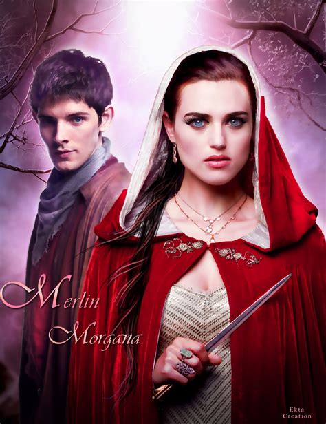 merlin and morgana fan art by ektapinki on DeviantArt