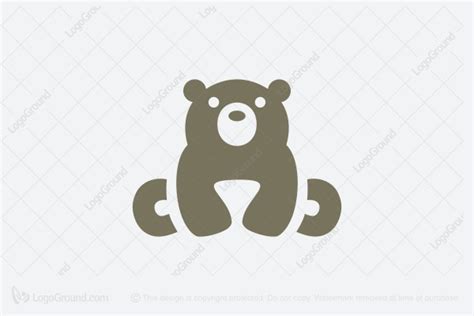 Teddy Bear Logo Design