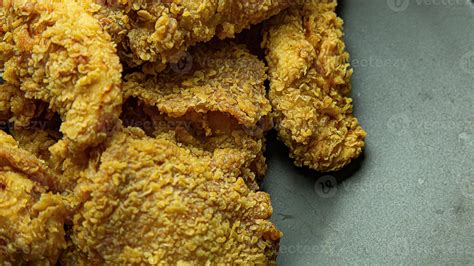 American fried chicken close up image for food content. 10345930 Stock ...