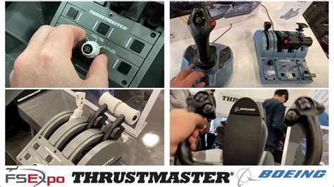 New Thrustmaster Boeing Yoke at Flight Sim Expo 2021 - YouTube