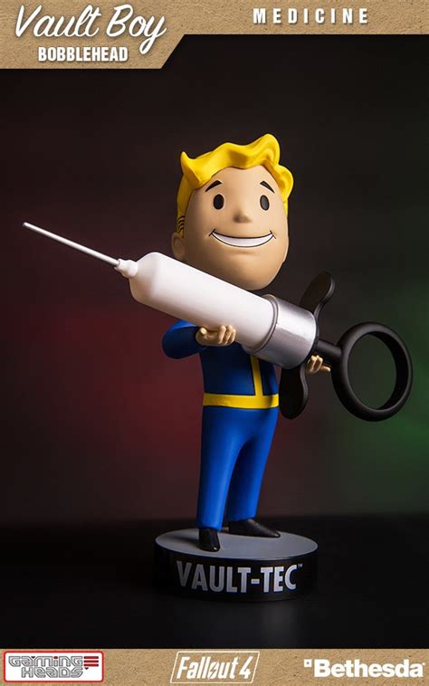 Fallout® 4: Vault Boy 111 Bobbleheads - Series Three: Medicine | Gaming ...