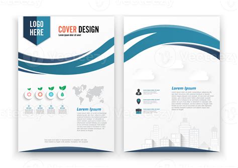 Brochure Flyer Design Layout Template Size A4 Curve D - vrogue.co