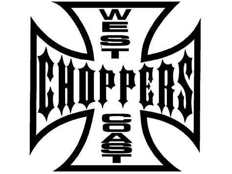 West Coast Choppers Logo und Motorradsymbol und Geschichte, PNG