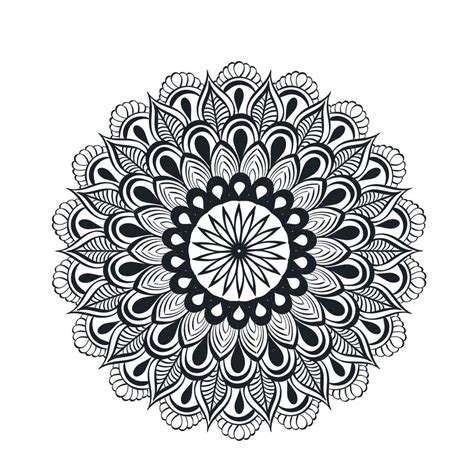 Mandala Art design in circle for print 9832745 Vector Art at Vecteezy