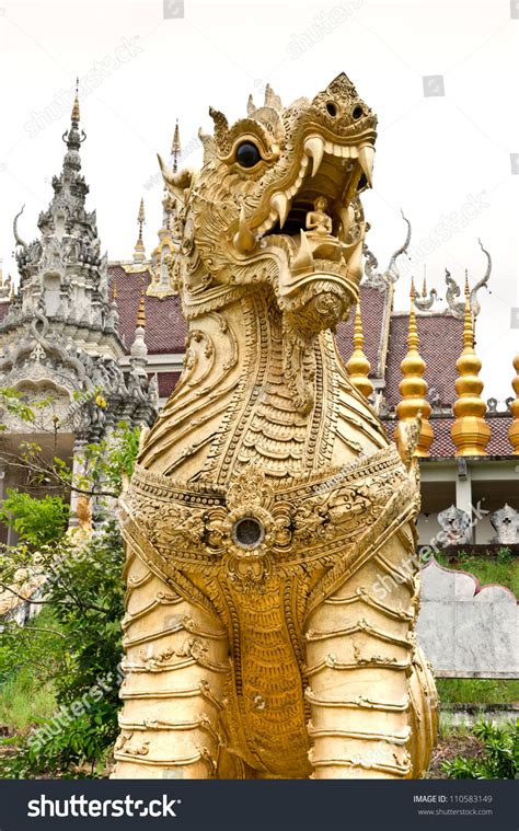 Singha Lion Statue Temple Northern Thailand Stock Photo 110583149 | Shutterstock