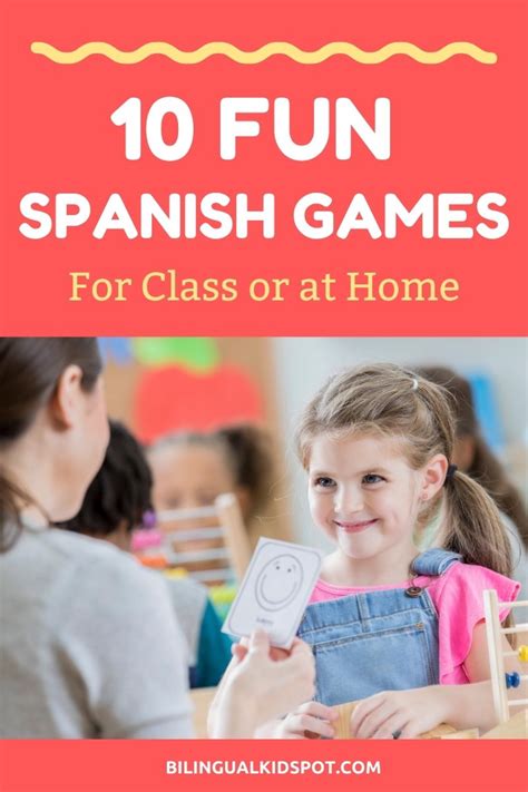 10 Spanish Games for Kids to Play in Class or at Home