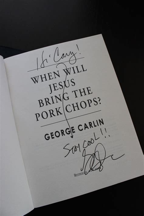 George Carlin autograph. | George carlin, Books, Carlin