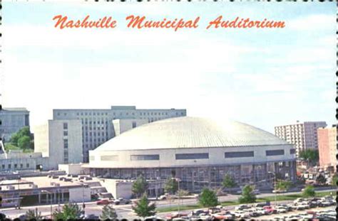 Nashville Municipal Auditorium Tennessee