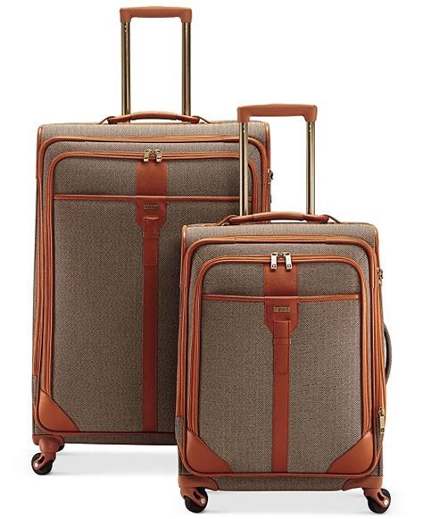 Hartmann CLOSEOUT! Classic Herringbone Luxe Luggage & Reviews - Luggage ...