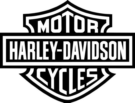 Free Black And White Harley Davidson Logo, Download Free Black And White Harley Davidson Logo ...
