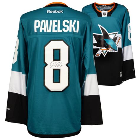 Joe Pavelski San Jose Sharks Autographed 2015 Stadium Series Reebok Premier Jersey - NHL Auctions