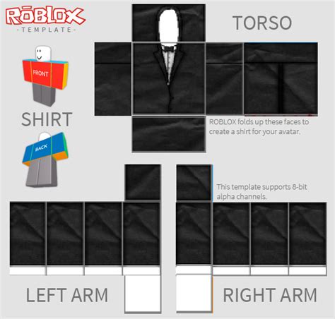 ROBLOX Tuxedo Template by dbck on DeviantArt