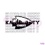 Kansas City Chiefs Logo Skyline Svg Digital Download