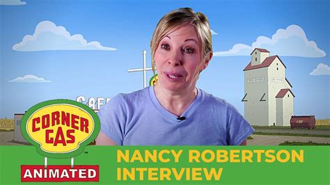 Nancy Robertson Interview | Corner Gas Animated Season 1 - YouTube