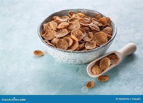 Whole Grain Cereal in a Bowl Stock Photo - Image of fiber, gourmet ...