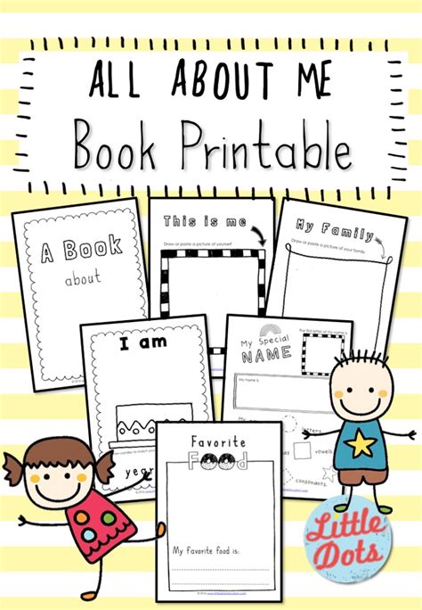 All About Me Printable Book