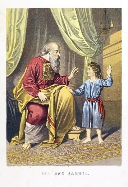 Eli and Samuel colour. Date: circa late 19th century #14185529 Poster