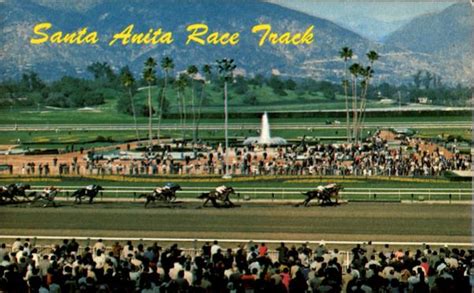 Santa Anita Race Track California Horse Racing