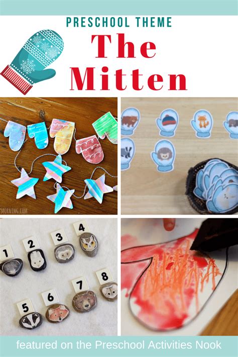 "The Mitten" Preschool Activities - Preschool Activities Nook