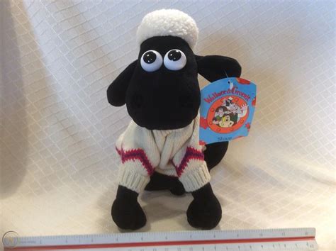 Wallace & Gromit Shaun the Sheep A Close Shave Plush Wearing Sweater ...