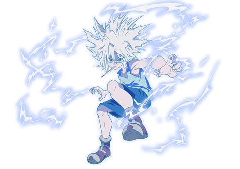 Killua Godspeed Mode by Omadaun -- Fur Affinity [dot] net