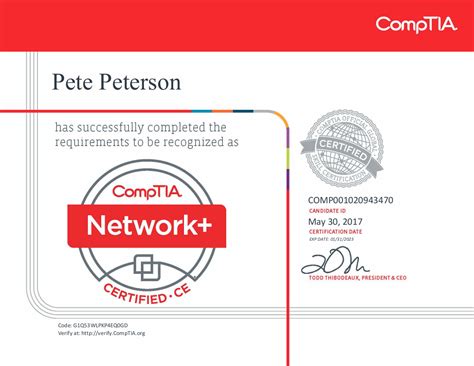 CompTIA Network+ - Peterson & Associates, Inc.