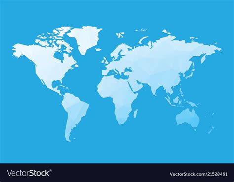 Blank World Map High Resolution