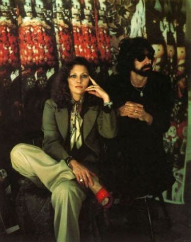 Actress Faye Dunaway and J. Geils Band lead singer Peter Wolf, who were ...