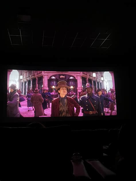 han🍫 on Twitter: "took pictures of the wonka trailer like i was at a concert https://t.co ...