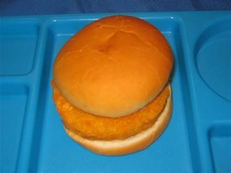 School Cafeteria Chicken Sandwich : r/nostalgia