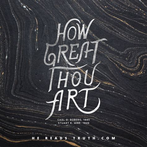 How Great Thou Art -He Reads Truth