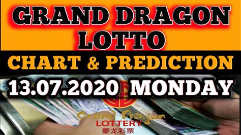 13.07.2020 MON! GRAND DRAGON LOTTO 4D - YouTube