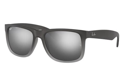 Justin Classic Sunglasses in Grey and Silver - RB4165 | Ray-Ban® US