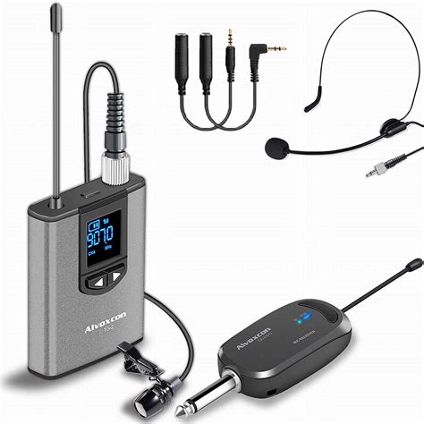 【しますので】 Wireless Lavalier Microphone System，Comica CVM-WM300A UHF 96 ...