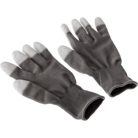 Sensei Anti-Static Gloves (Medium, Gray) ASCG-GM B&H Photo Video