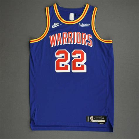 Andrew Wiggins - Golden State Warriors - Game-Worn Classic Edition Jersey - 2021-22 NBA Season ...