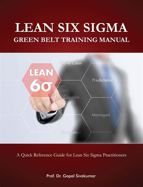 LEAN SIX SIGMA GREEN BELT TRAINING MANUAL