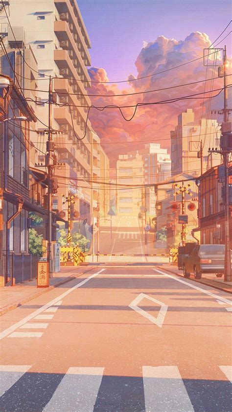 Anime Scenery Tokyo Street Wallpaper - Anime Wallpaper HD