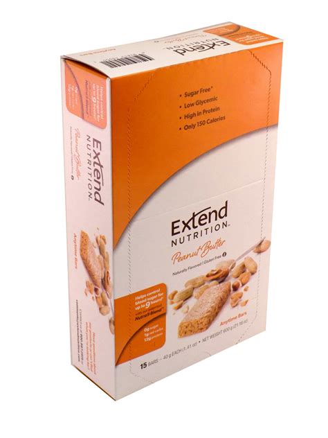 Amazon.com: Extend Bar, Chocolate Peanut Butter, 1.41 oz. Bars (Pack of ...