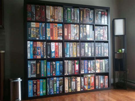 17 Board Game Storage Ideas to Keep You Sane - The Heathered Nest
