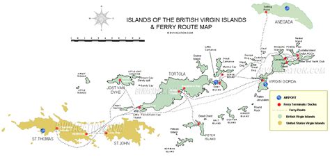 British Virgin Islands Map - BVI Map - Map of BVI | BVI Vacation