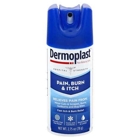 Dermoplast Pain Burn & Itch Relief Spray - Shop Skin & Scalp Treatments ...