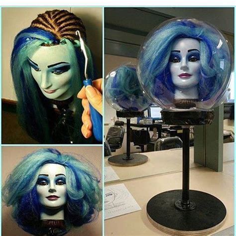 DIY Madame Leota Crystal Ball | Disney halloween decorations, Haunted ...