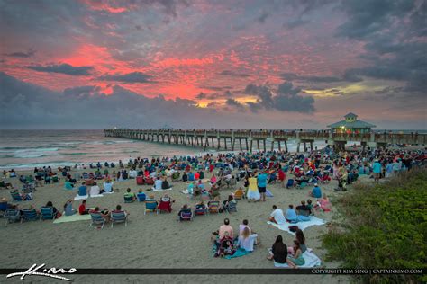 Easter Sunday Juno Beach Pier Sunrise – HDR Photography by Captain Kimo