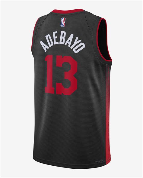 Bam Adebayo Miami Heat City Edition 2023/24 Men's Nike Dri-FIT NBA ...