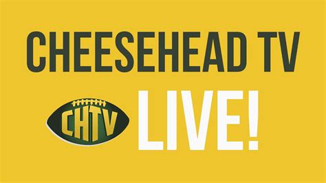 Cheesehead TV LIVE: Packers @ Bears Pre-Game Show - YouTube